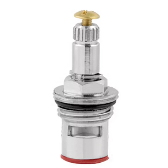1015 - M22 Reparo 22mm 1-4 volta cromado para torneira e misturador com parafuso lado esquerdo