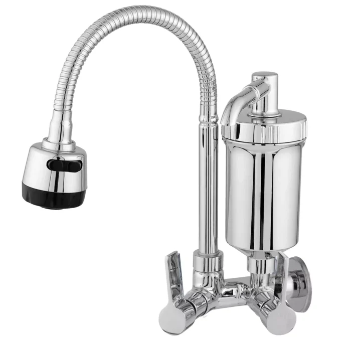 3172 - Torneira Cozinha Parede Filtro Gourmet - Copo ABS -  C70