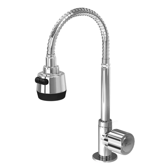 3367 - Torneira Cozinha Mesa Bica Flexível Gourmet - C40