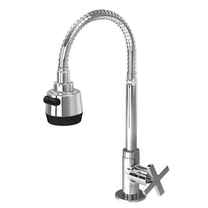 3367 - Torneira Cozinha Mesa Bica Flexível Gourmet - C44