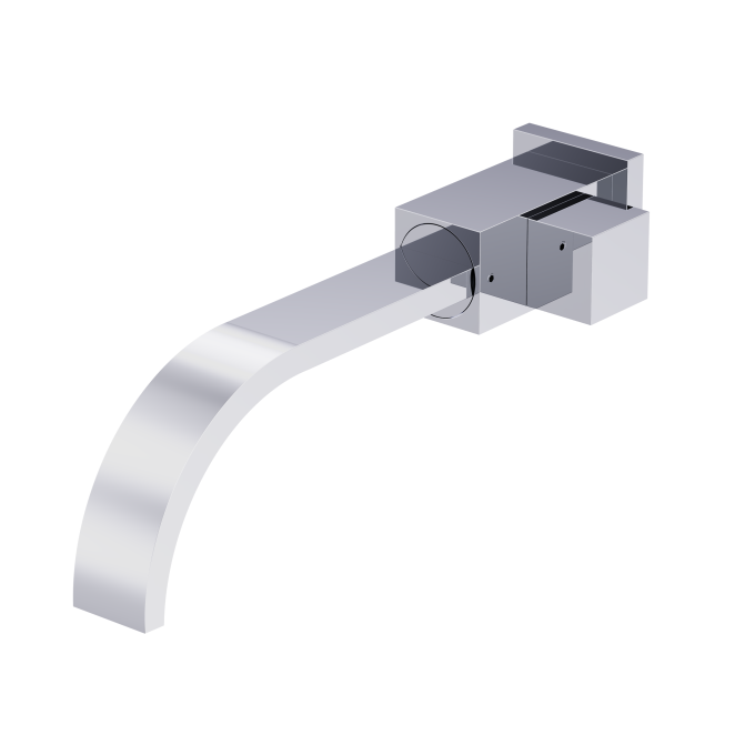 4095 - Torneira Lavatório Parede Square Clássica
