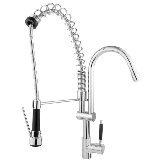 4461 - Misturador Monocomando Cozinha Mesa Bica Alta Gourmet Luxo