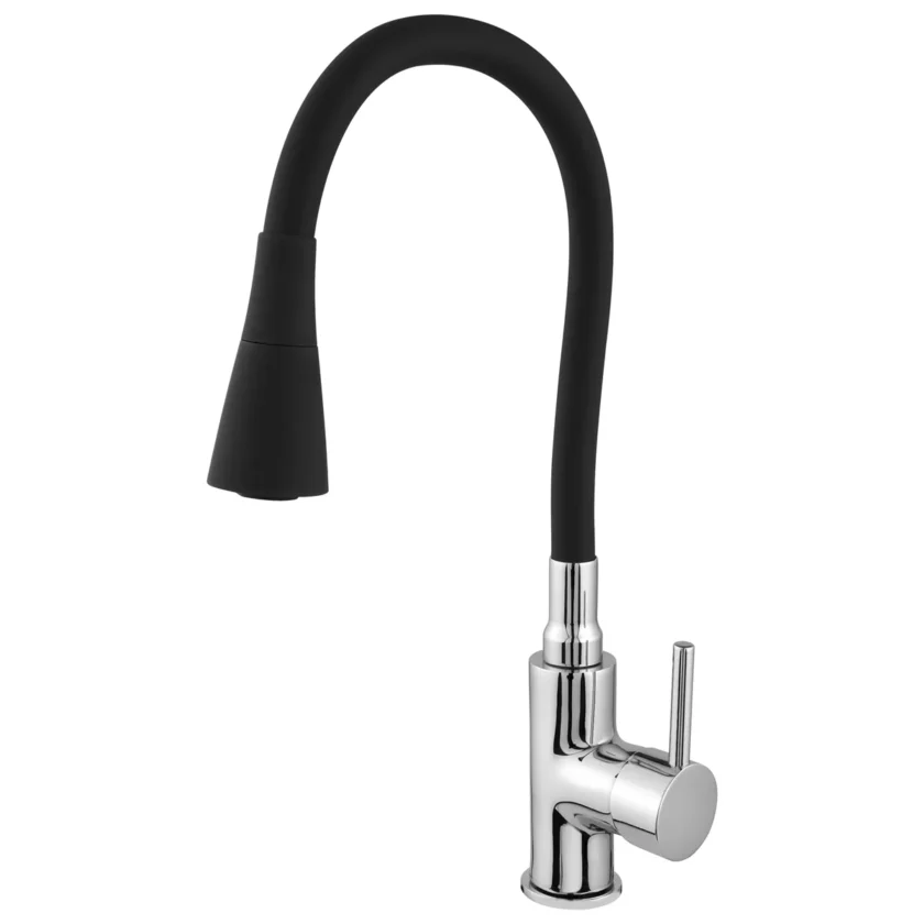 4464 - Misturador Monocomando Cozinha de Mesa Bica Alta Cano Flexível Stander Color Duo - Image 2