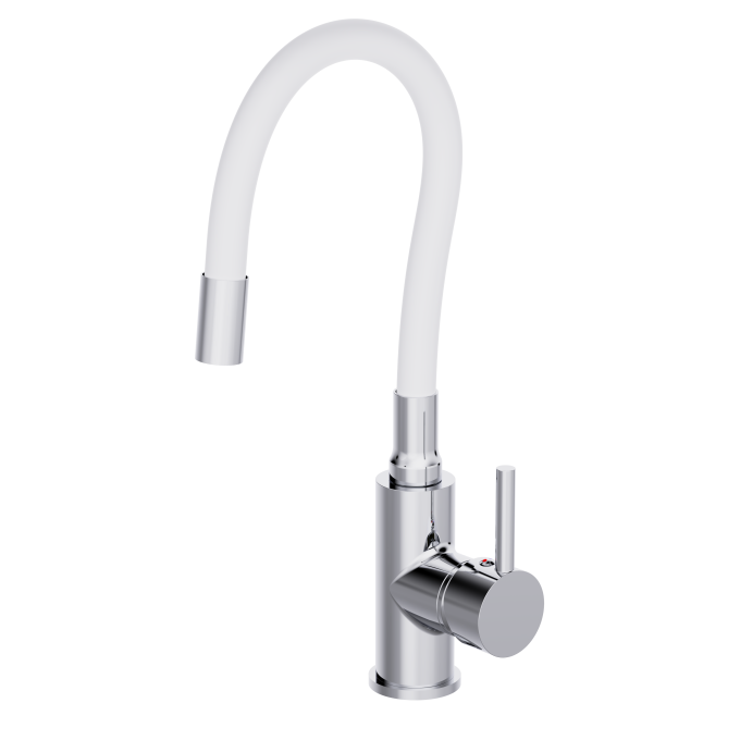 4465 - Misturador Monocomando Cozinha de Mesa Bica Alta Stander Color