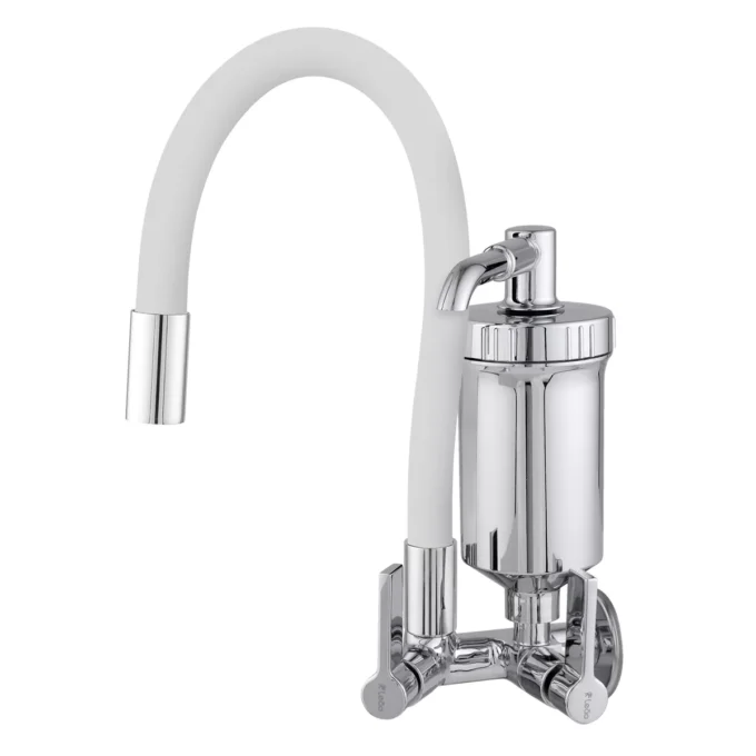 6272 - Torneira cozinha parede com filtro color soft - copo ABS