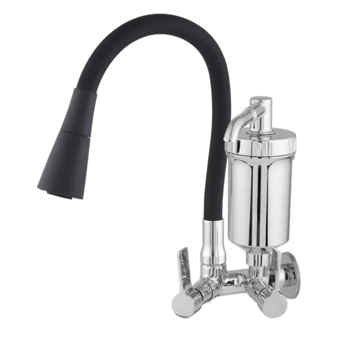 6372 - Torneira Cozinha Parede Filtro Color Duo - Copo ABS