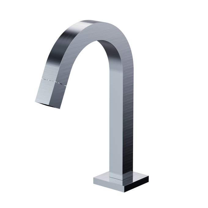 8594 – Torneira Lavatório Mesa Bica Baixa Una Cube – Carbon