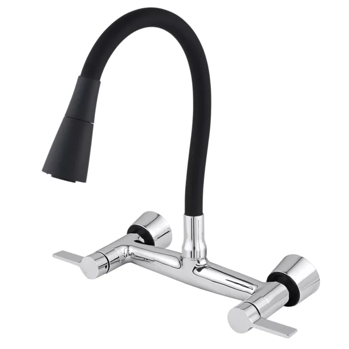 Misturador Cozinha Parede Color Duo Black