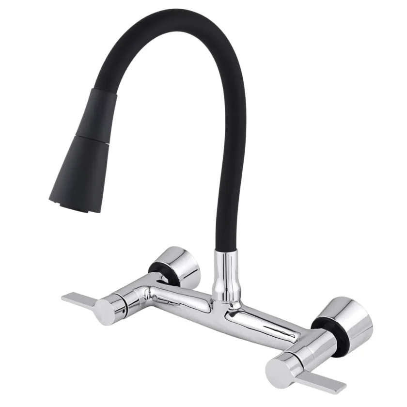 Misturador Cozinha Parede Color Duo Black