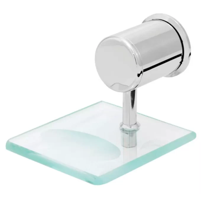16105 - saboneteira metal cromado luxo