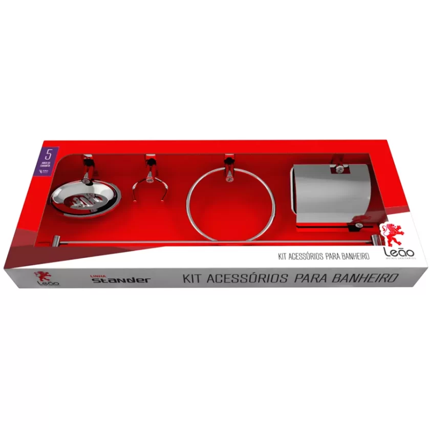 17300 - Kit acessórios para banheiro stander AL