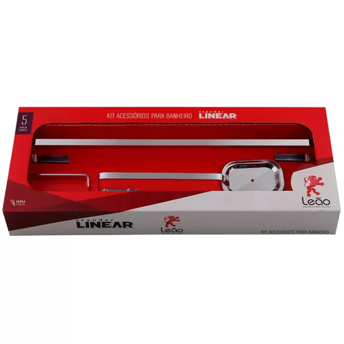 17800 - Kit acessórios para banheiro stander linear