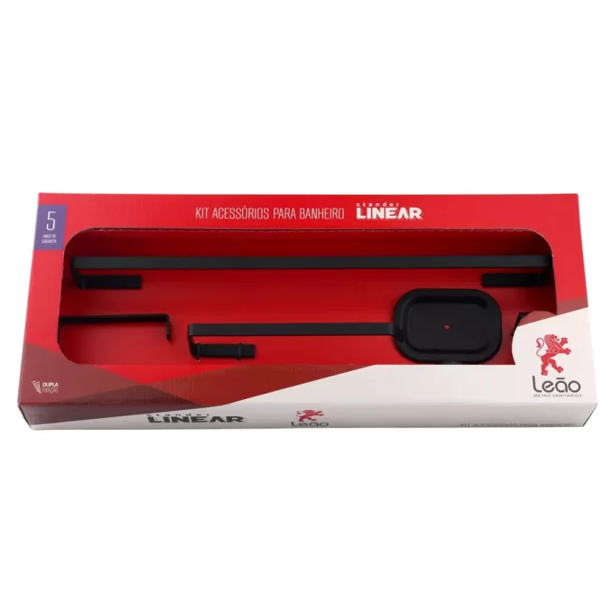 17810 - Kit acessórios para banheiro stander linear