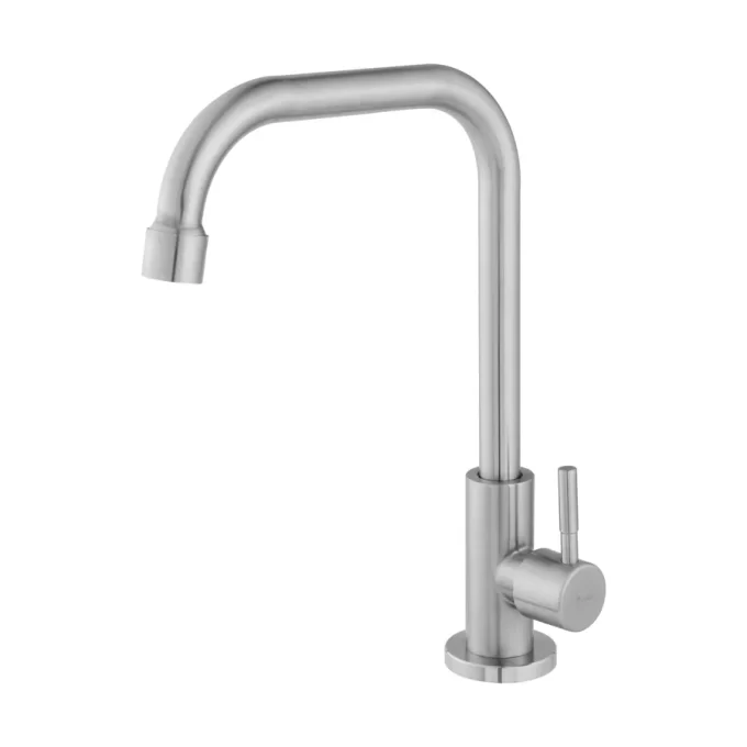 3297 - Torneira cozinha bancada giratório Aço inox 304