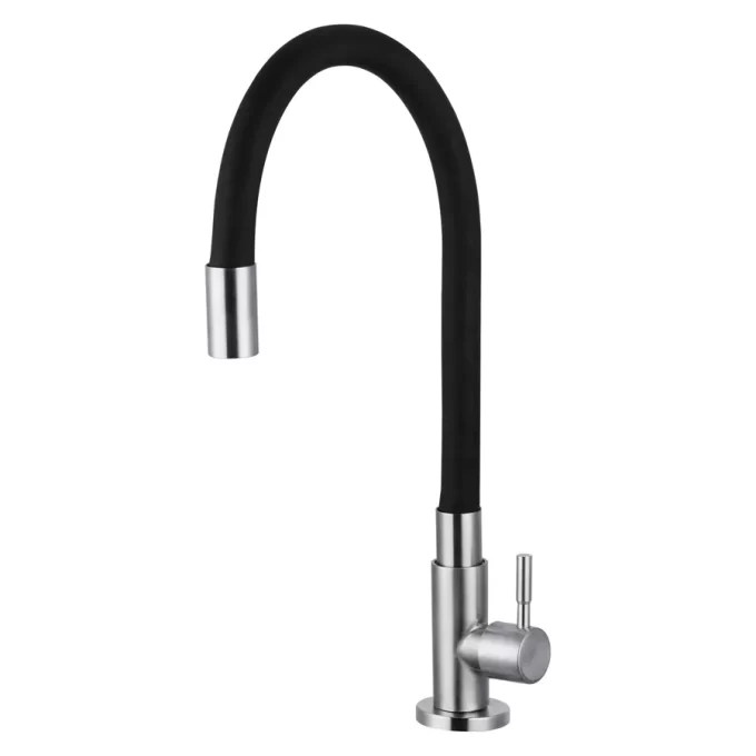 6092 - Torneira cozinha mesa aço inox 304 color