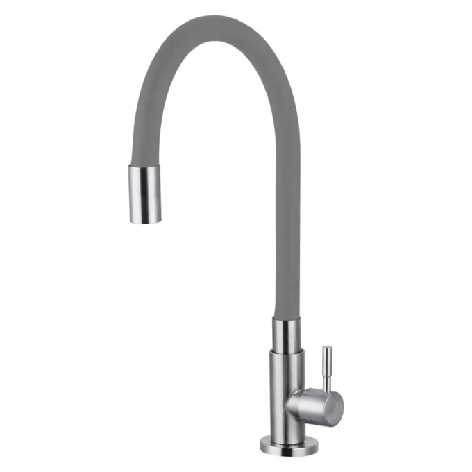 6092 - Torneira cozinha mesa aço inox 304 color