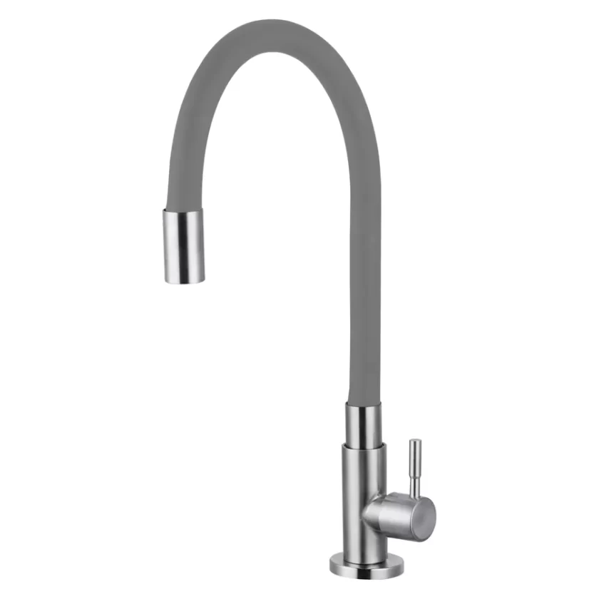 6092 - Torneira cozinha mesa aço inox 304 color