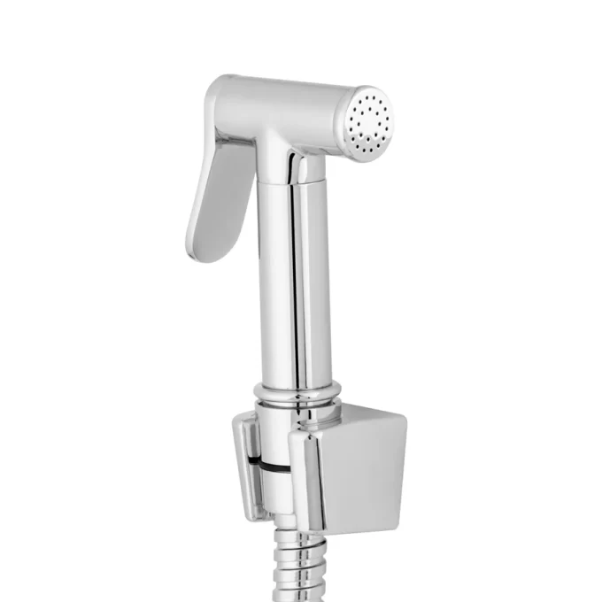 1813 - gatilho metal para ducha higiênica redonda luxo Slim- Shine - Square ligth