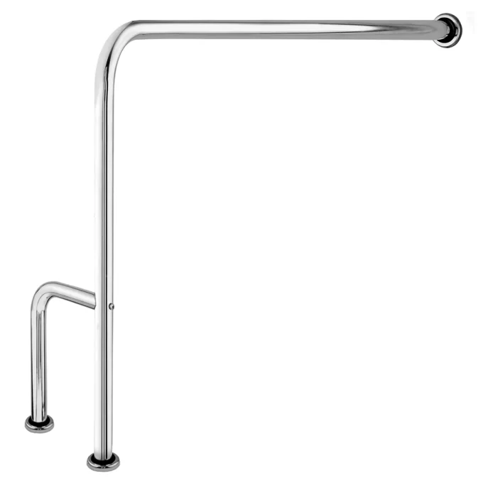 23012 - Barra de apoio em L piso esquerdo 80x80 1 1.4