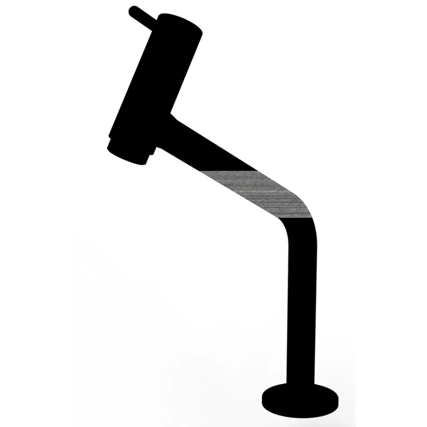 1040 - Torneira lavatório mesa 1.4 de volta branco slim plastic