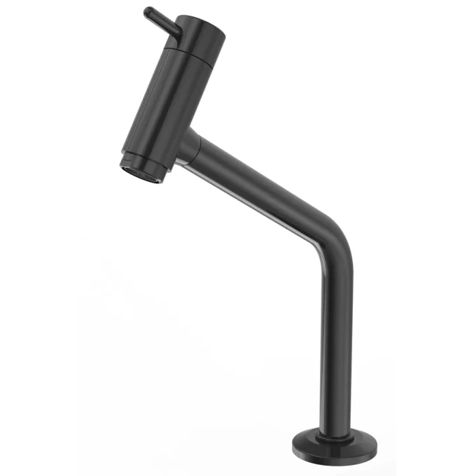 1040 - Torneira lavatório mesa 1.4 de volta preta slim plastic
