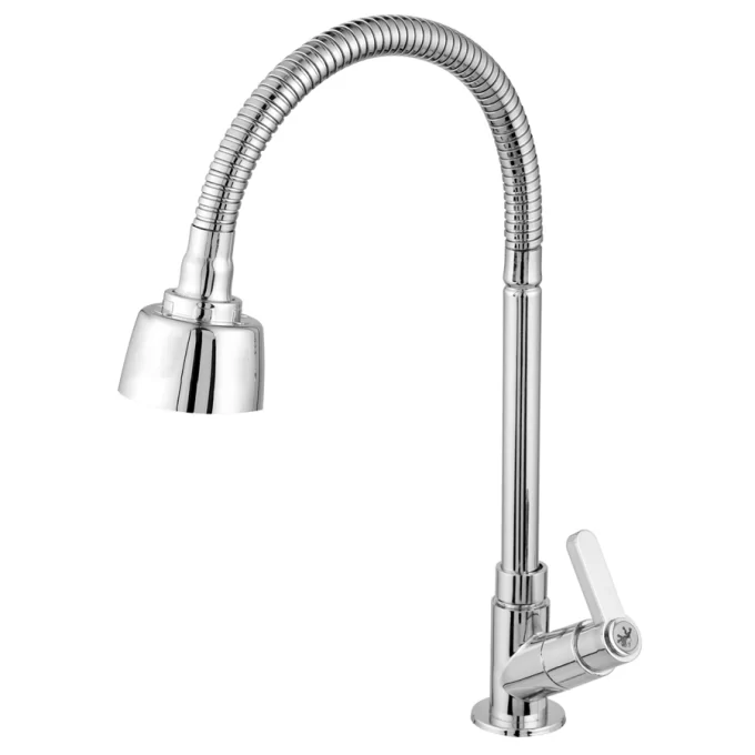 1467 - Torneira cozinha mesa 1.4 de volta cromada GOURMET