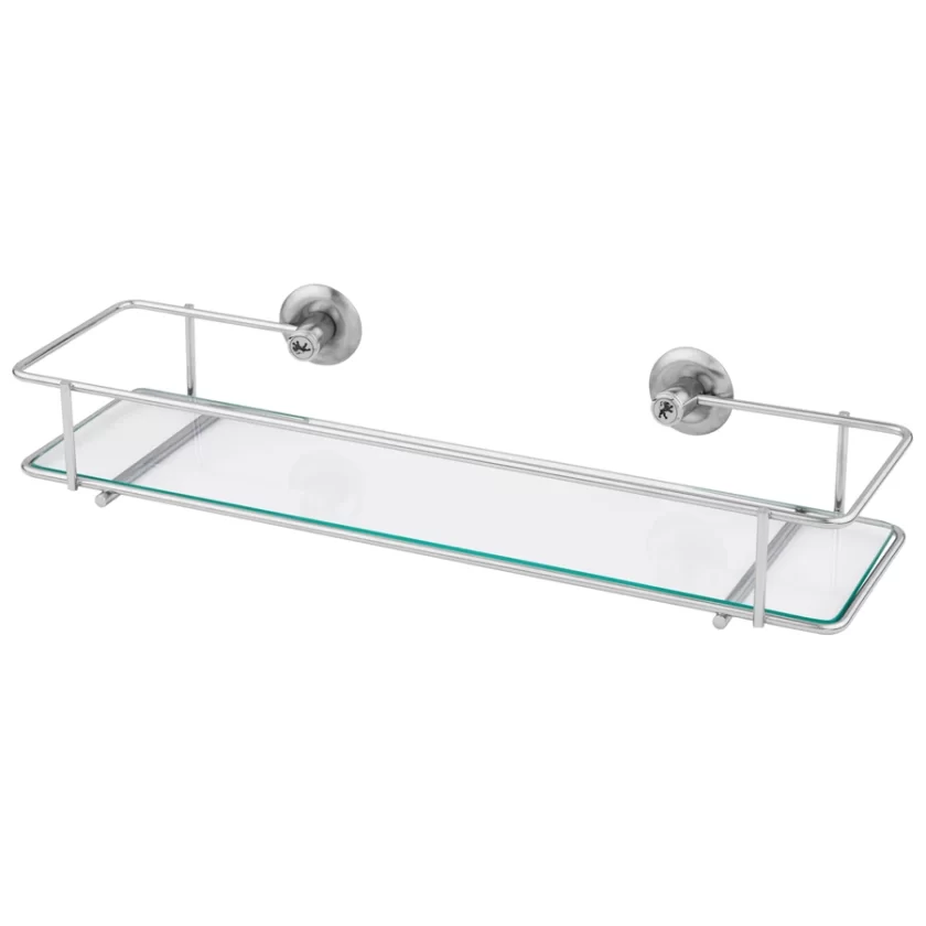 16018 - Porta Shampoo retangular metal 40cm