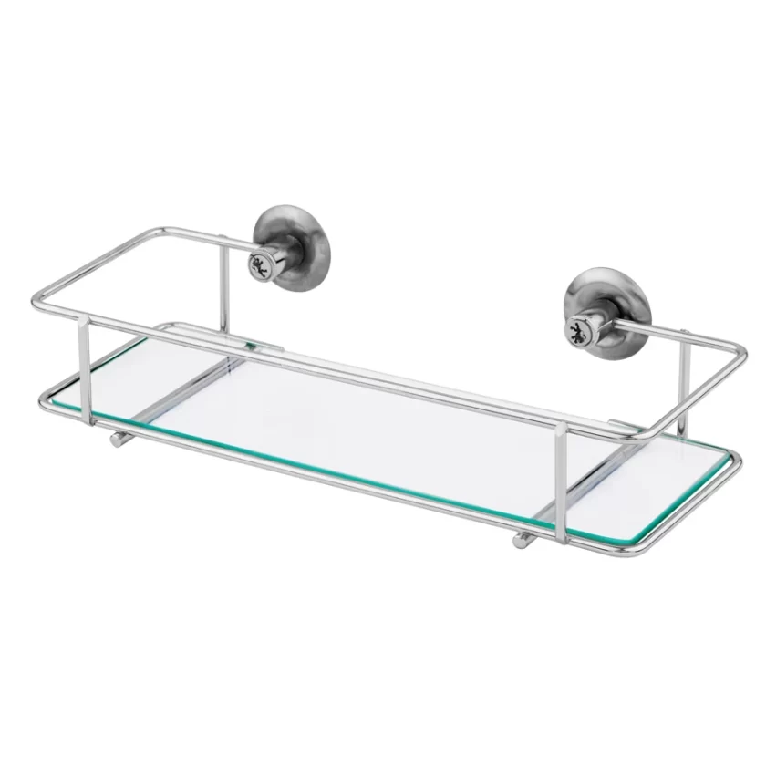 16106 - Porta Shampoo retangular metal 30cm