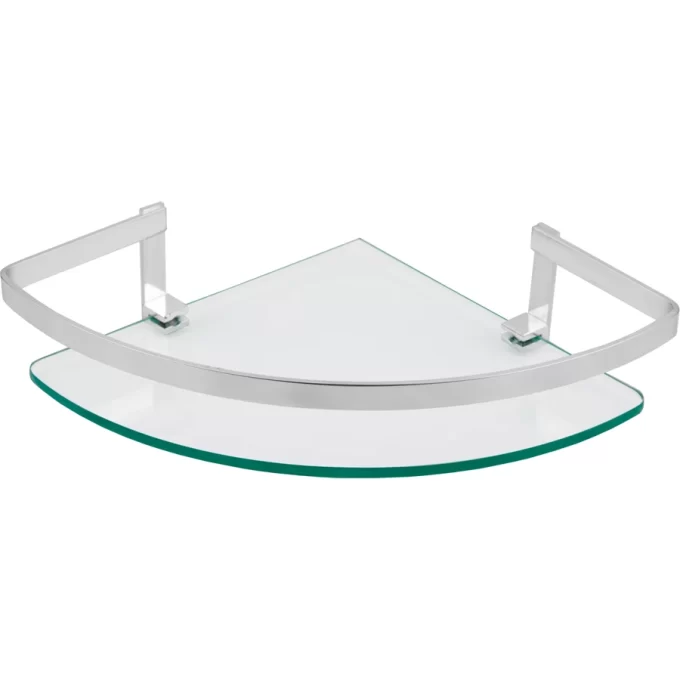 17819 - Porta shampoo retangular linear aluminio
