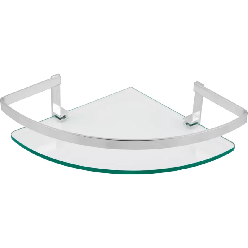 17819 - Porta shampoo retangular linear aluminio