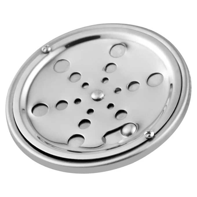 18010 - Ralo rotativa redondo aço inox 430 - 10x10