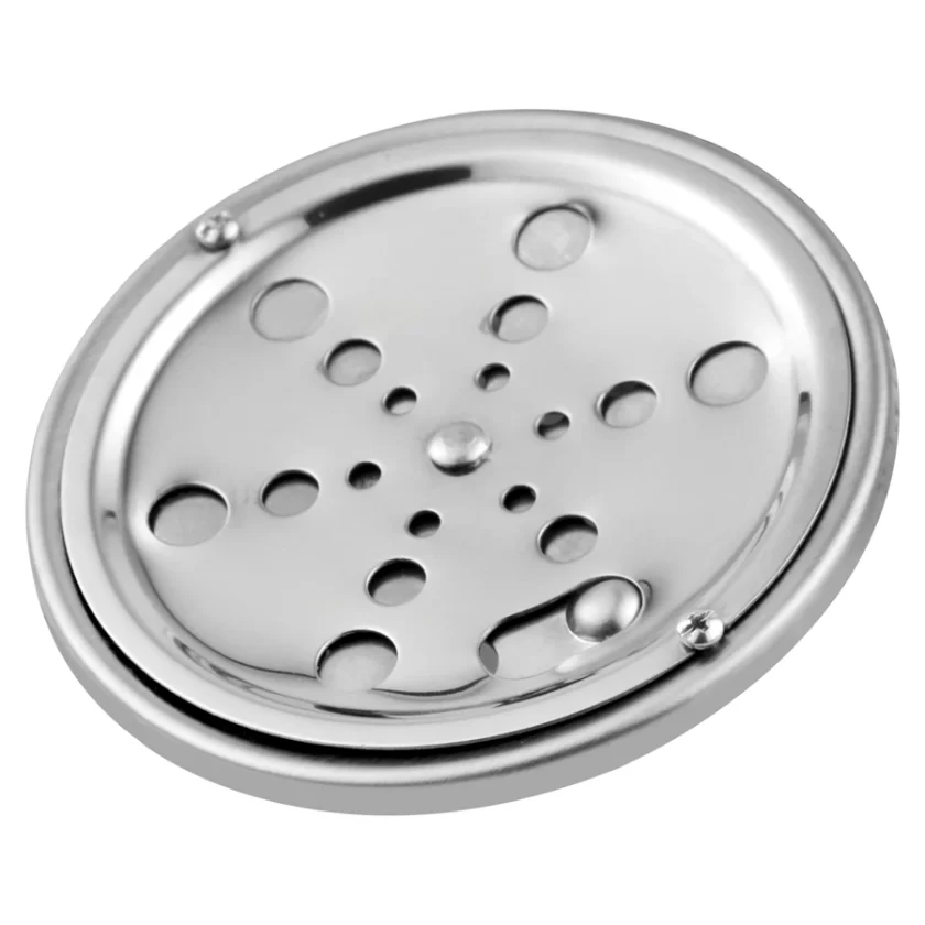 18010 - Ralo rotativa redondo aço inox 430 - 10x10
