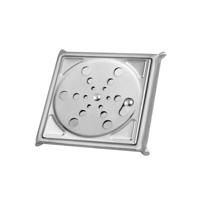 18110 - ralo rotativo quadrado aço inox 430 10x10cm