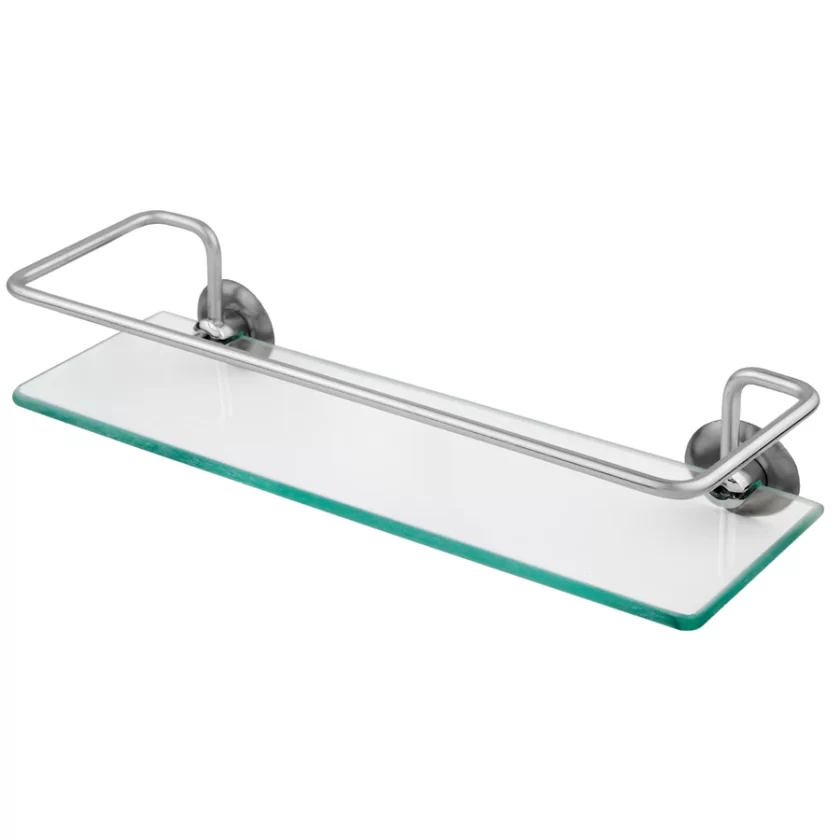 19106 - Porta shampoo retangular aluminio 30cm
