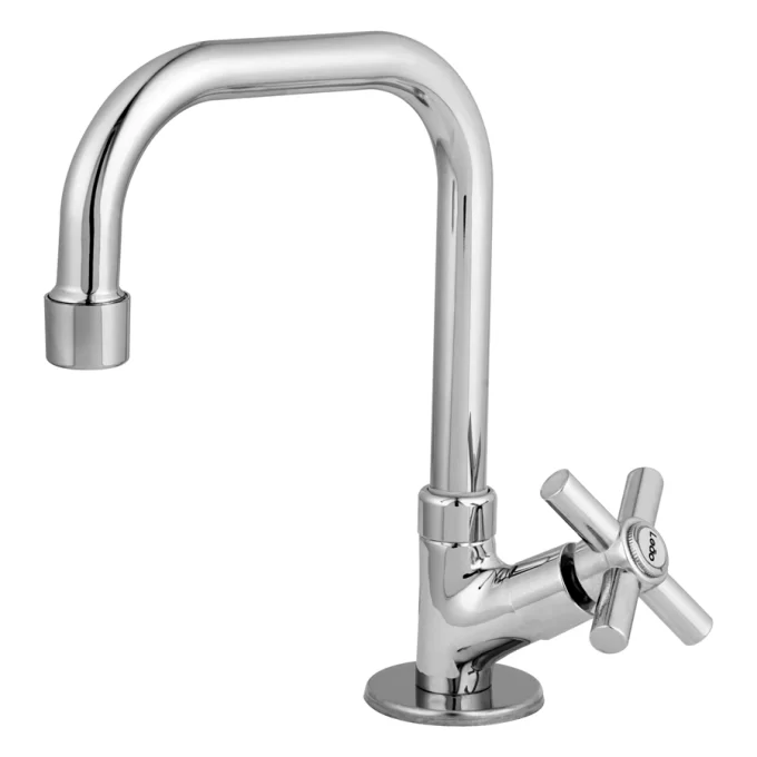 2196 - Torneira lavatório mesa giratório bica pequena