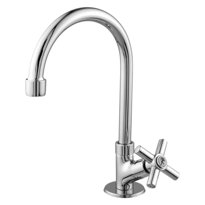 2197 - Torneira lavatório mesa giratório bica alta