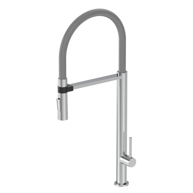 3260 - Torneira Cozinha Mesa Color Max - CINZA