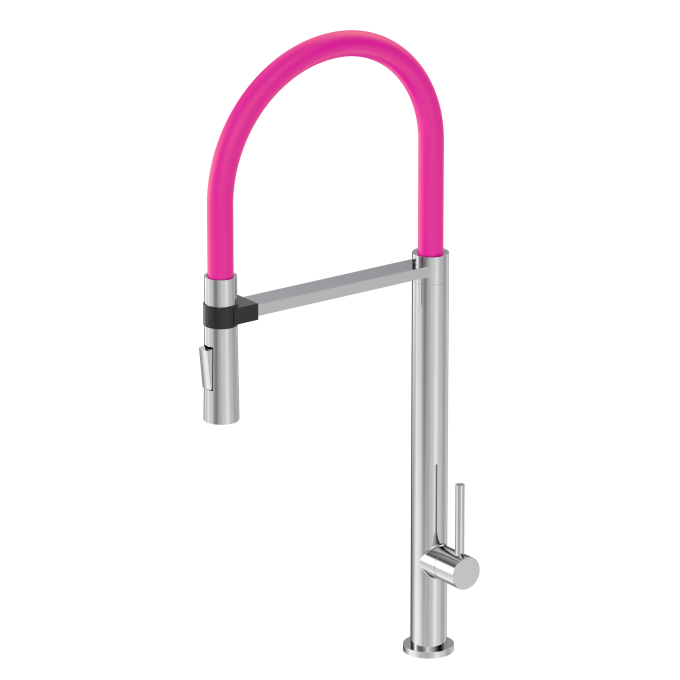 3260 - Torneira Cozinha Mesa Color Max - ROSA