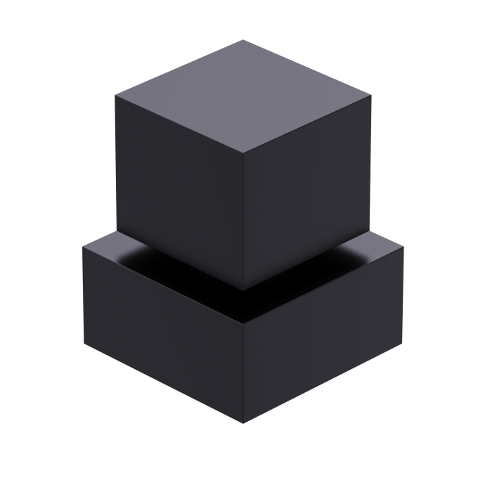 8014 - Acabamento Registro Square Clássica Pressão e Gaveta 1/2 – 3/4 – 1″ C47