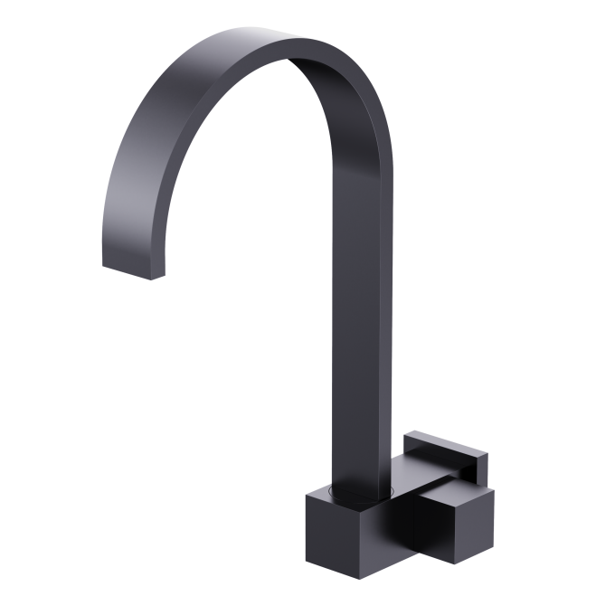 8068 - Torneira Cozinha Parede Square Clássica