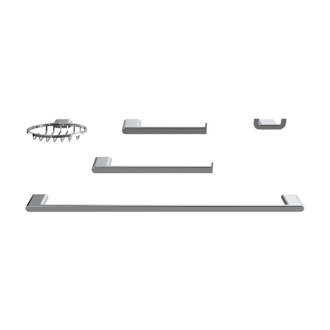 21300 - Kit Acessórios para Banheiro 5 Peças UNI